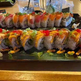 RED LAKE ROLL and SALMON ON FIRE