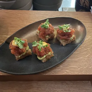 Crispy Tuna Rice Cake