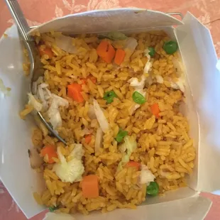 Vegetable fried rice