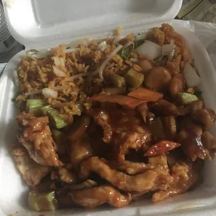 Kung Pao Chicken Combo