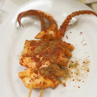 BBQ Grilled squid