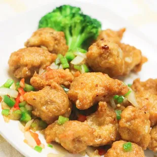 椒盐鸡 Chicken w/ Salt Pepper