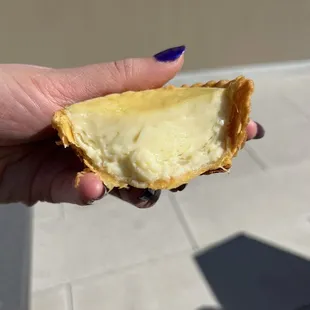 Egg Tart cross section