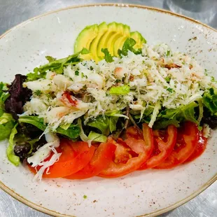 Dungeness crab salad