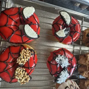 Spider Man donuts