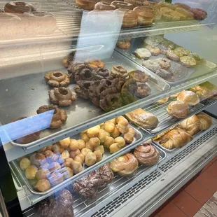 a variety of doughnuts