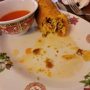 I understand that it's fried, so there will be some grease. But this was just pouring out!