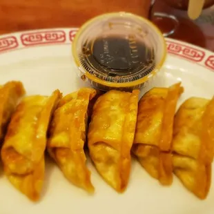 Pork pot stickers, tasty