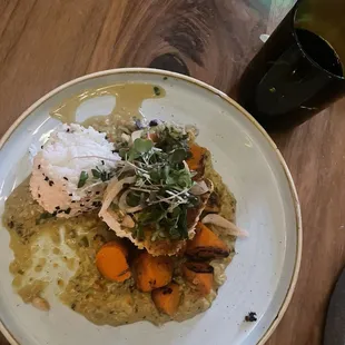 Pistachio crusted halibut