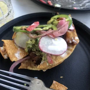 Pork Tostada