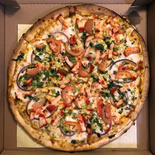 pizza, food