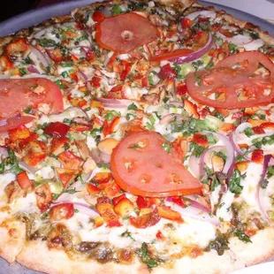 Chicken Indian Pizza