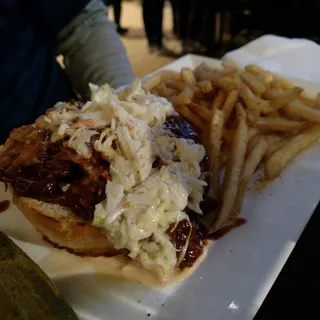 Giants Pulled Pork Sandwich