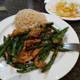 Chcken/green bean special