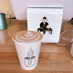 Oat Milk Orange Cinnamon Cappuccino