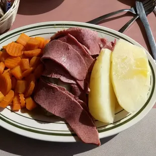Corned Beef &amp; Cabbage. $9.95 all day.