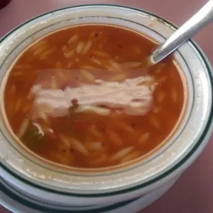 Tomato pasta soup  every other Wednesday