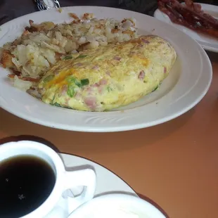 Hubbies Denver omelette