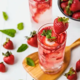 Strawberry MockTail nonalcoholic
