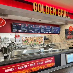 the interior of a restaurant