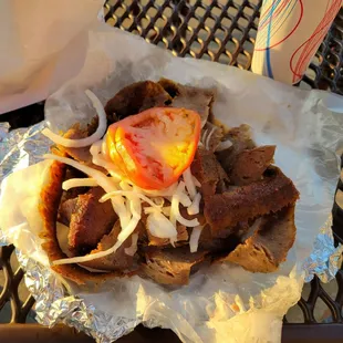 Best Gyro sandwich ever! This place is a GOLDMINE!!!!