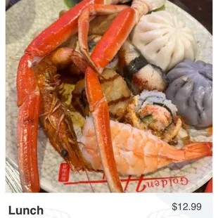 Lunch Buffet Prices (January 2025; taken from website)