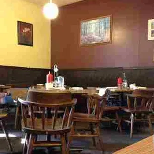 tables and chairs