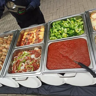 Italian Touch Buffet.