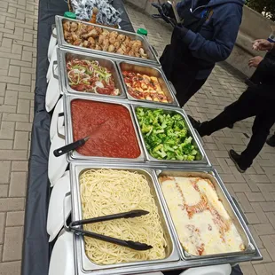Italian Touch menu was delicious.