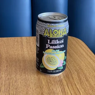 a can of aloha lemonade