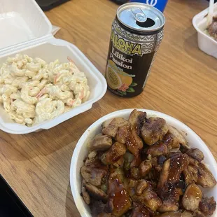 Teriyaki Chicken Bowl Macaroni Salad (2 scoops)