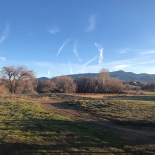 Entrance to the trails