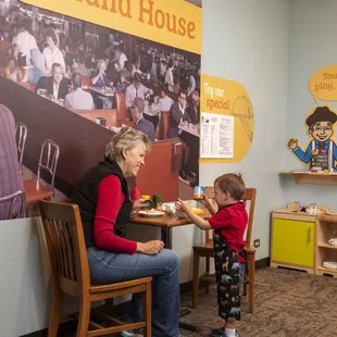 Family fun in the Touch Gallery.