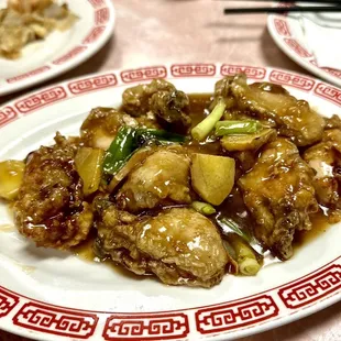 Ginger and Green Onion Oyster