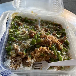 Rice with Beef and Egg