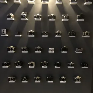 Decorative camera wall