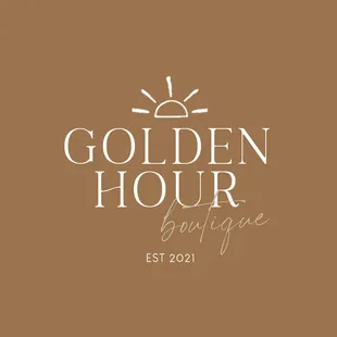 Golden Hour Boutique's rebranded logo!