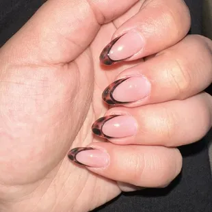 Tortoise shell nails