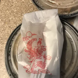 Came with a little bag of necessities