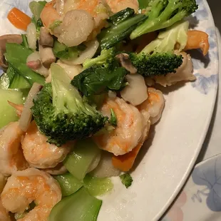 Prawn with Mixed Vegetables