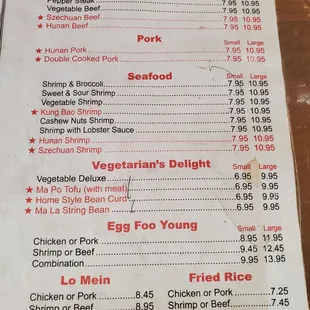 Menu Part 2