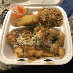 Almond Boneless Chicken combo