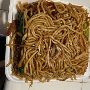 BBQ Pork Chow Mein