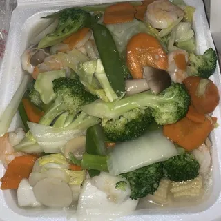 Shrimp with Mixed Vegetable