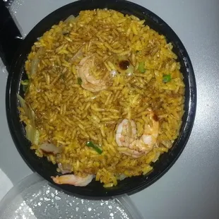 Shrimp fried rice