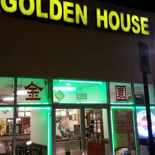 outside