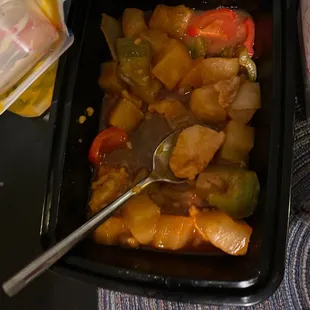 Pineapple chicken