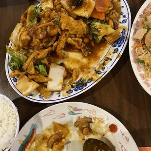 Kung pao chicken special