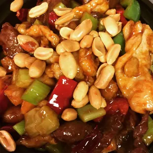 One of our must have entrees-Kung Pao Delight. A new customer ordered last night, and he came back for some more today!