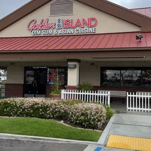 Front of the restaurant